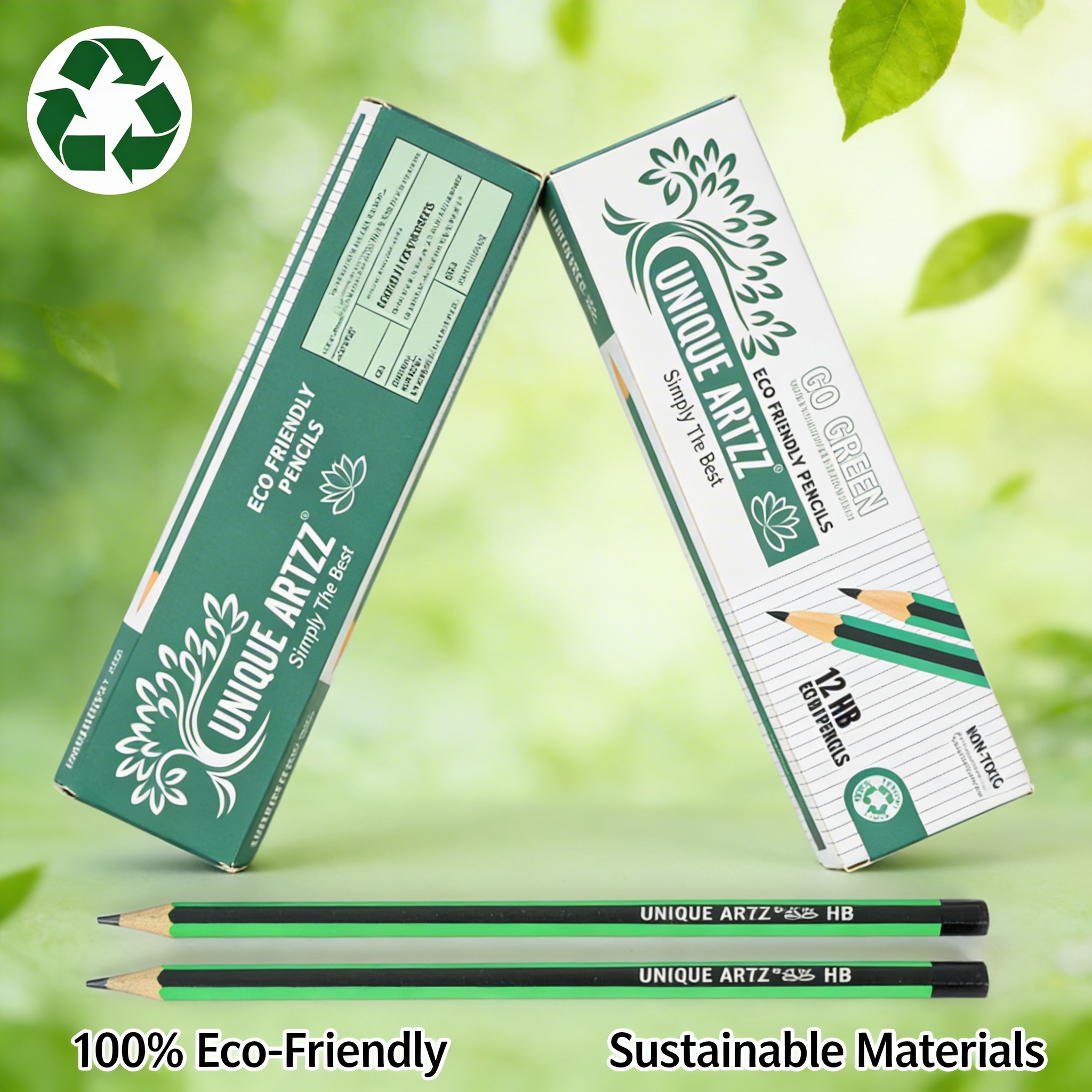 Eco packaging mockup